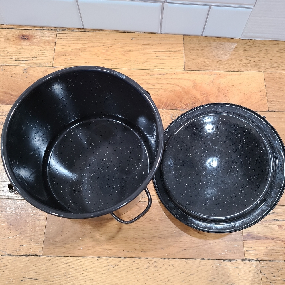 Outback Enamel Camp Cook Set Camping Cookware set - Picture 7 of 15